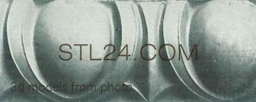 Бордюры (MOULDING_0729 -  | 3D model 3DSMAX / OBJ / STL) 3D модель для ЧПУ станка